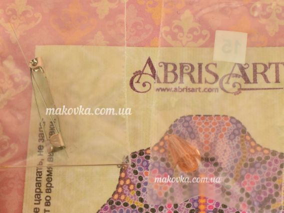 Набір для вишивання AD-007, Набір-прикраса Ірис, Абріс Арт