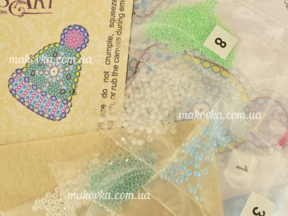 Набор для вишивання Прикраса AD-025 Зимушка-Зима, Абріс Арт