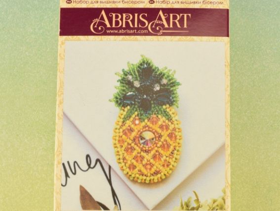 Набор для вишивання Прикраса AD-029  Ананас , Абріс Арт