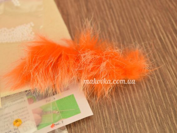 Набір для вишивання Прикраса брошка AD-044 Рудохвоста,, Абріс Арт