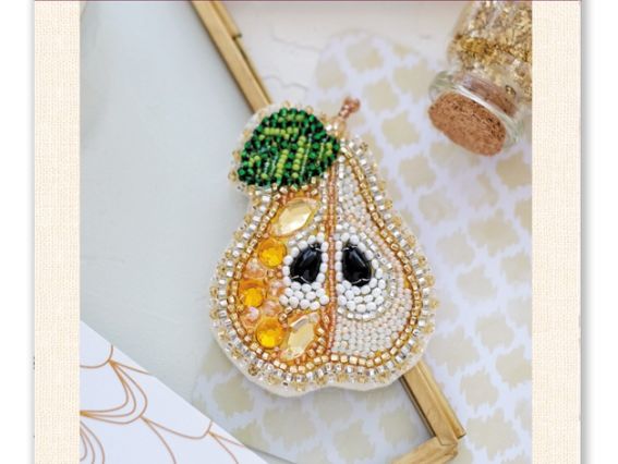 Набір для вишивання Прикраса брошка AD-047 Дюшес, Абріс Арт