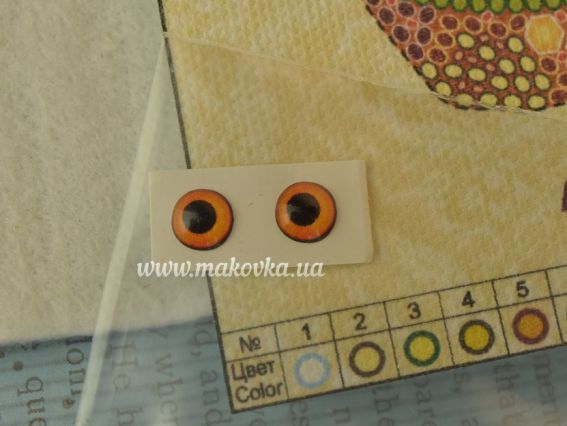 Набір для вишивання Прикраса брошка AD-061 Совеня Кузя, Абріс Арт