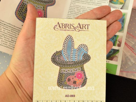 Набір для вишивання Прикраса брошь AD-069 Фокус , Абріс Арт