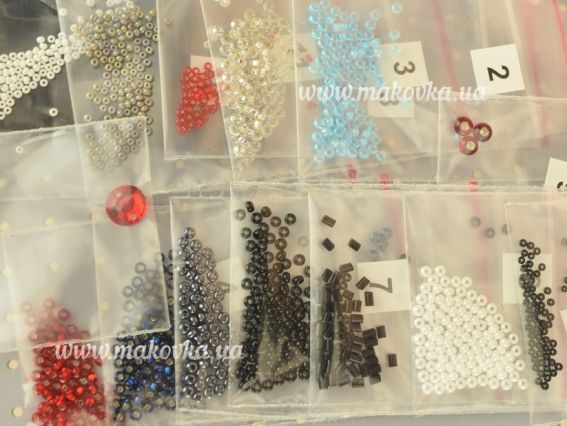 Набір для вишивання Прикраса брошь AD-069 Фокус , Абріс Арт