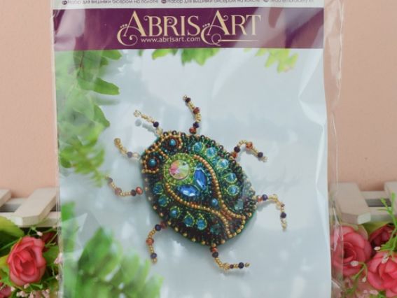 Набір для вишивання Прикраса брошка AD-082, Мау-сит-сит, Абріс Арт