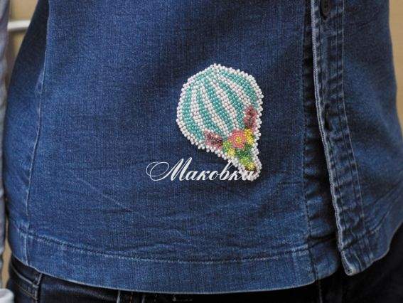 Прикраса для одягу Патерихолст, AD-107 Політ Абріс Арт Набір для вишивання 