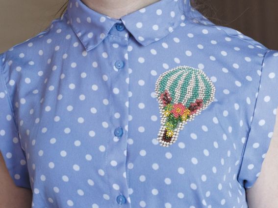 Прикраса для одягу Патерихолст, AD-107 Політ Абріс Арт Набір для вишивання 