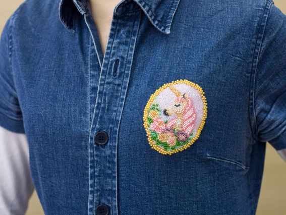 варіант розміщення прикраси