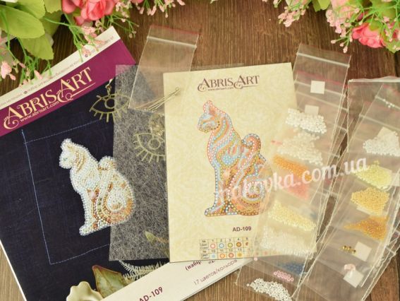Прикраса для одягу Патерихолст, AD-109 Баст -А Абріс Арт Набір для вишивання 