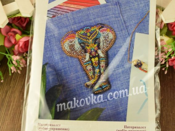 Прикраса для одягу Патерихолст, AD-111 Чудо Індії-А Абріс Арт Набір для вишивання 