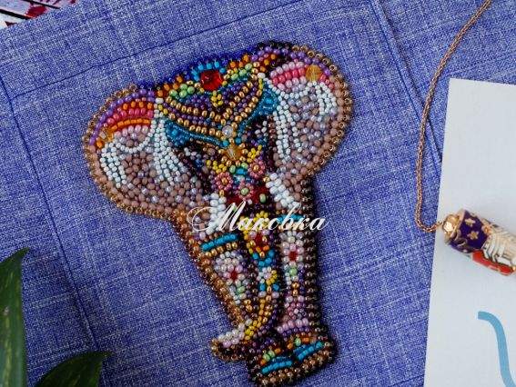 Набір для вишивання бісером Патеріхолст, Чудо Індії-А AD-111, Абріс Арт Набір для вишивання бісером Патеріхолст, Чудо Індії-А AD-111, Абріс Арт