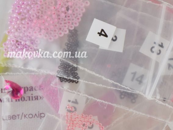 AD-204 Нежная магнолия, Абрис Арт Набор для вышивания броши