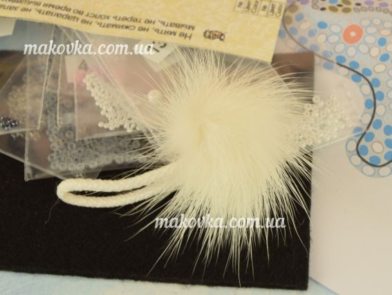 Набор для вишивання Прикраса брошка  AD-026 Зайча Абріс Арт