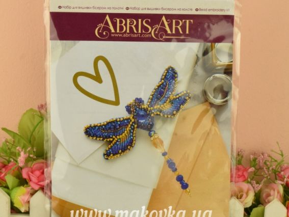 Набір для вишивання Прикраса брошь AD-073 Бабка, Абріс Арт