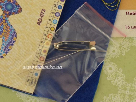 Набір для вишивання Прикраса брошь AD-073 Бабка, Абріс Арт