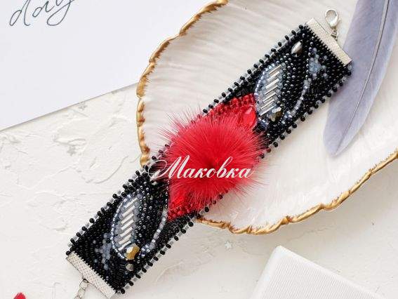 Набор для вышивания Браслет ADB-004 Пушистая сказка, Абрис Арт