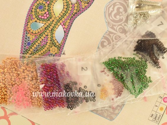 Набір для вишивання браслет ADB-009 Золотий візерунок  Абріс Арт