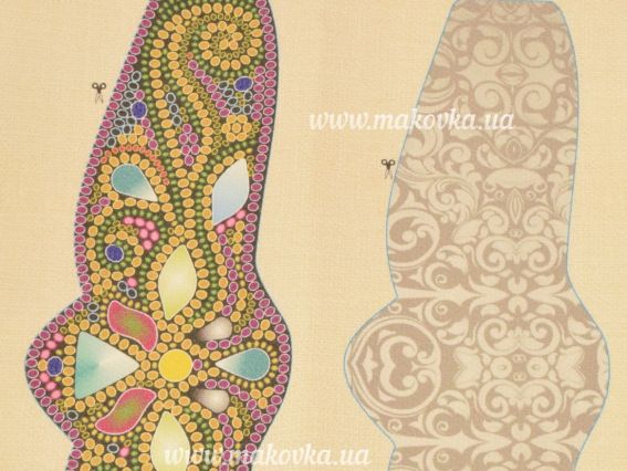 Набір для вишивання браслет ADB-009 Золотий візерунок  Абріс Арт