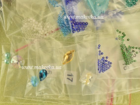 Набір для вишивання Прикраса для волосся , заколка ADH-002 Помах, Абріс Арт