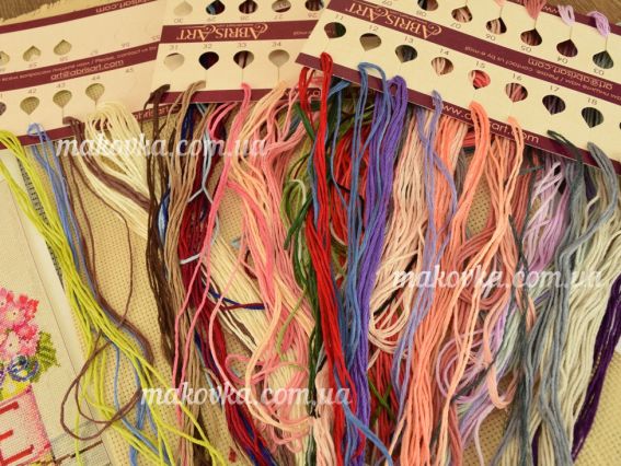 Вишивка хрестом Ніжно - хвилююче,  Абріс Арт AH-053