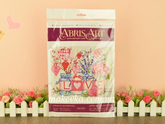 Вишивка хрестом Ніжно - хвилююче,  Абріс Арт AH-053