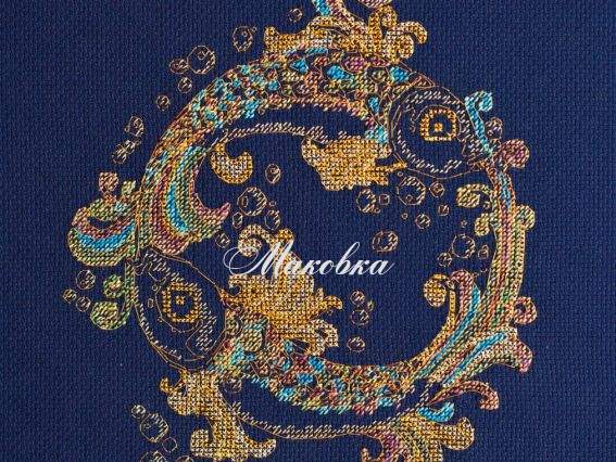 AH-070 Золотые рыбки Абрис Арт набор для вышивания нитками