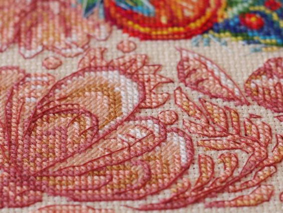 Вишивка хрестом, Абріс Арт AH-076 Ягідний лапочка 