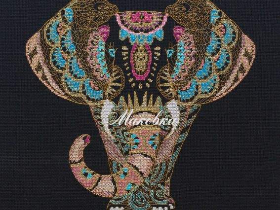 АН-094 Золотой слон Абрис Арт набор для вышивания крестом