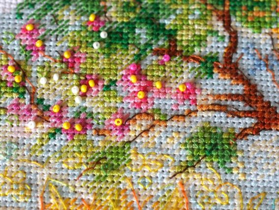 Набір для вишивання нитками  хрестом, AH-134 Перша зоря,  Абріс Арт 