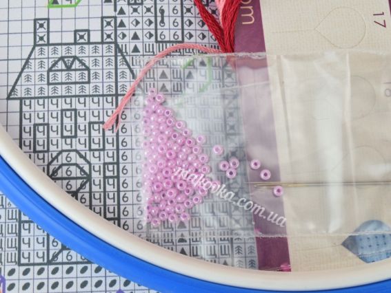 Подарунок з будиночками AHM-005, набір з пяльцями для вишивання хрестом, Абріс Арт