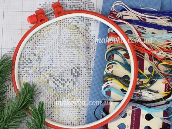 Набор для вышивания крестом с пяльцами AHM-024 Санту вызывали?  , Абрис Арт