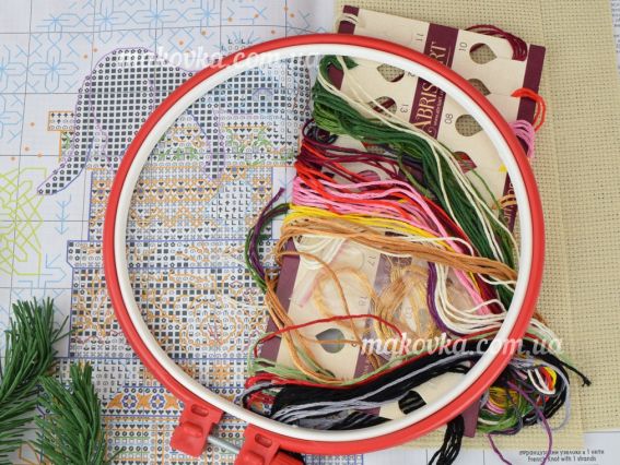 Кішки-мишки, AHM-030 набір з пяльцями для вишивання хрестом, Абріс Арт