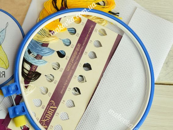 Воля AHM-067 набір з пяльцями для вишивання хрестом, Абріс Арт