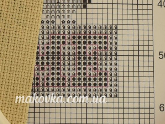 AHM-003 Ласкаво просимо набір з пяльцями для вишивання хрестом, Абріс Арт