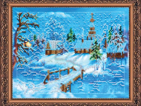 Вышивка бісером Вечера на хуторе, АВ-070, Абрис Арт Вышивка бісером Вечера на хуторе, АВ-070, Абрис Арт