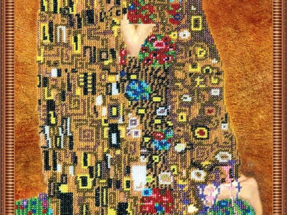 Набір для вишивання бісером AB-073 Поцілунок Абріс Арт