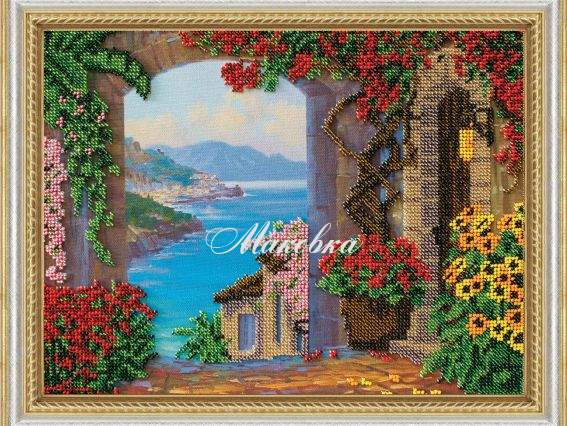 Вишивка бісером Алупка, АВ-135, Абріс Арт