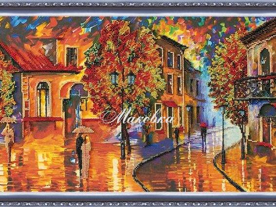 Вышивка бісером Краски октября, АВ-181 Абрис Арт Вышивка бісером Краски октября, АВ-181 Абрис Арт