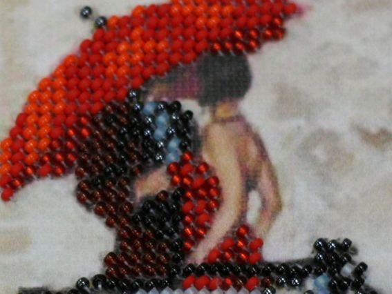 Набір Відображення у воді , АВМ-005, Абрис Арт, для вишивання мікробісером