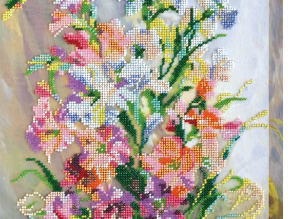 Вышивка бісером Гладиолусы, АВ-420 Абрис Арт Вышивка бісером Гладиолусы, АВ-420 Абрис Арт