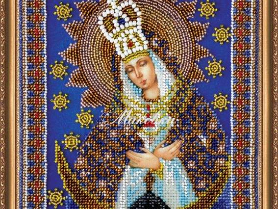 Икона Богородицы Остробрамская, АВ-291, Абрис Арт Икона Богородицы Остробрамская, АВ-291, Абрис Арт