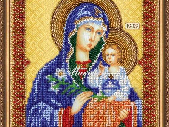 Икона Богородицы Неувядаемый цвет, АВ-292, Абрис Арт