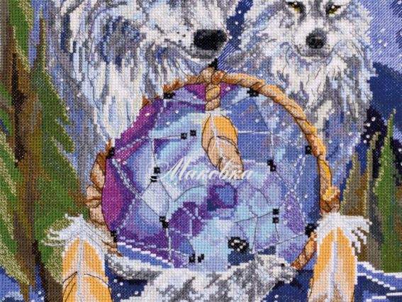 AH-036 Ловец снов, Абрис Арт набор для вышивания нитками