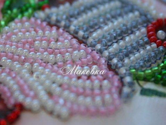 Набір для вишивання, магніт бісером Десерт, АМА-034, Абрис Арт