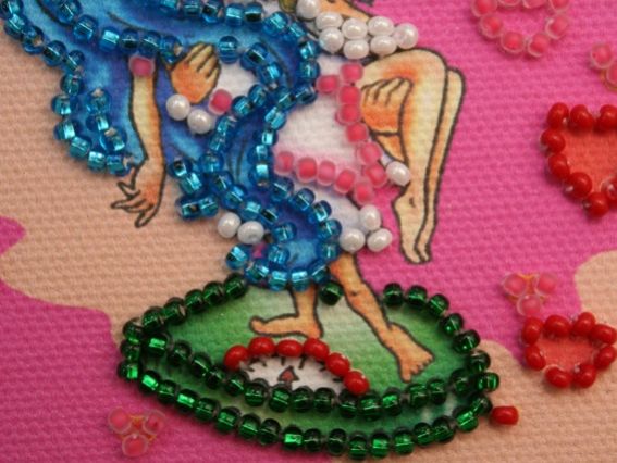 Вишивка Знак зодіаку Терези з магнітом, АМА-107, Абрис Арт