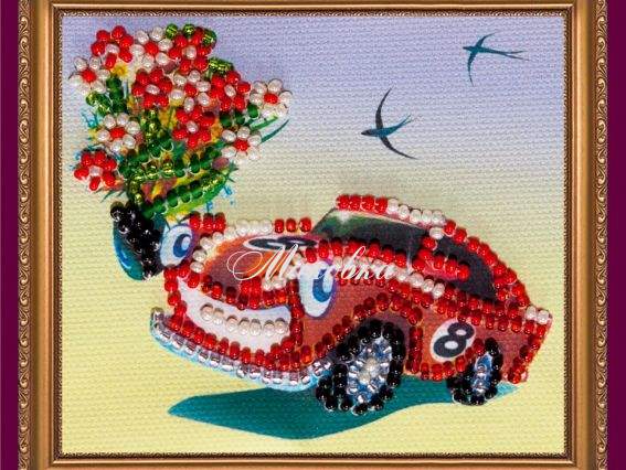 Вышивка-магнит бісером Только ты! АМА-067, Абрис Арт Вышивка-магнит бісером Только ты! АМА-067, Абрис Арт