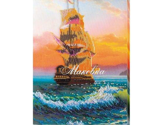 AB-484 По хвилях, Абріс Арт Вишивка бісером