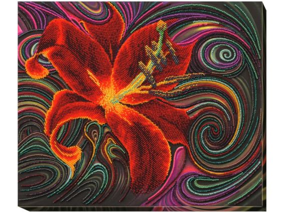 AB-558 Чудова лілія Абріс Арт Вишивка бісером