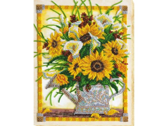 AB-579 Тепло літа Абріс Арт Вишивка бісером AB-579 Тепло літа Абріс Арт Вишивка бісером