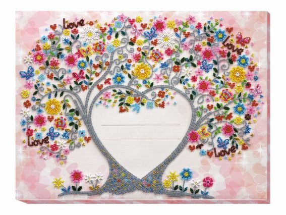 AB-611 Весільна метрика, Абріс Арт Вишивка бісером